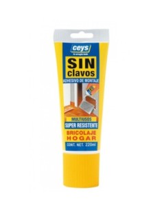 ADHESIVO MONTAJE SIN CLAVOS220 ML, 507210 CEYS