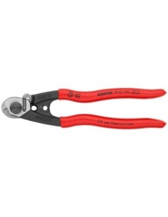 ALICATE CORTACABLES PARACABLE TRENZADO 190MM9561190 KNIPE