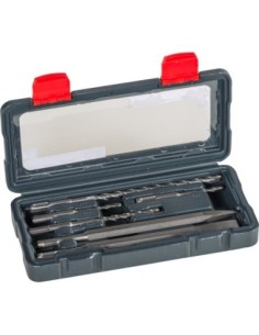 JUEGO DE BROCAS Y CINCELES PARA TALADRO DE PERCUSIÓN SDS