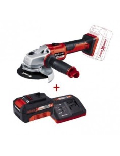 KIT AMOLADORA BATERIA BRUSHLESS A  IO TE AG 18-125 Li BL  COMBO