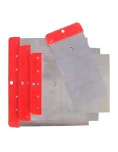 ESPATULA CARROCERO METALICA 4 PC.