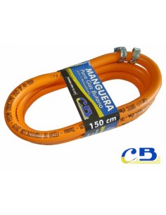 MANGUERA BUTANO 1,5 M. C-ABRAZ.