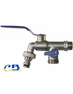 GRIFO JARDIN SALIDA DOBLE C-COLG