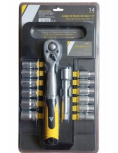 LLAVE VASO HE AG, 1-2' 72 DIENT, C,V, NIVEL 14 PZ