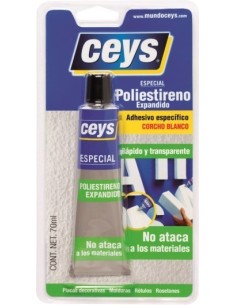 ADHESIVO POLIESTIRENOE PANDIDO 70 ML, PORE CEYS501014