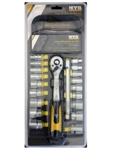 LLAVE VASO HE AG, 3-8' 72 DIENT, C,V, NIVEL 20 PZ