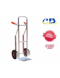 CARRETILLA INDUSTRIAL ALUMINIO S-RUEDAS