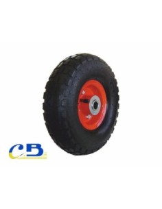 RUEDA CARRETILLA SACO NEUM METAL