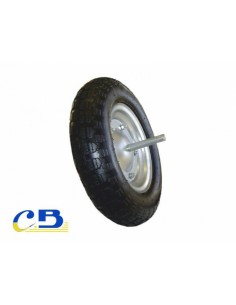 RUEDA CARRETILLO OBRA NEUM C-EJE