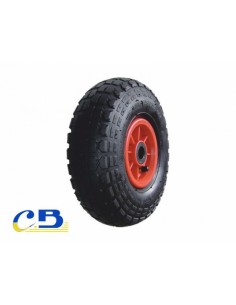 RUEDA CARRETILLA SACO NEUM PVC
