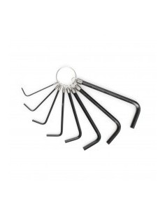 LLAVE ALLEN STEIN CON ANILLA 08 PIEZAS