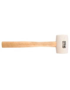 MACETA GOMA STEIN BLANCA 450 GR, 65 MM,