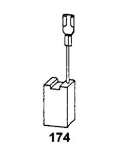 ESCOBILLA HTA,ELEC PVC BOSCH 1119J  ASEIN 2 PZ
