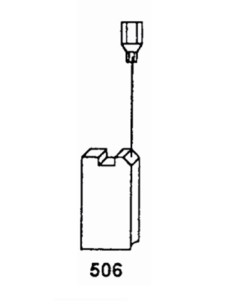ESCOBILLA HTA,ELEC PVC BOSCH 1152J ASEIN 2 PZ