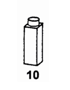 ESCOBILLA HTA,ELEC PVC CASALS 0400J ASEIN 2 PZ