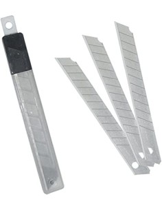 CUCHILLA CUTTER SECC 9MM 12 CORTES 5 PZ