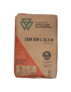 CEMENTO GRIS 25KG VALDERIVAS