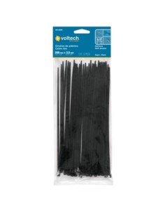 Brida plástico negro 20 cm   3.5mm