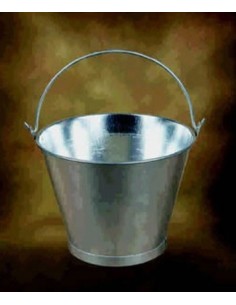 CUBO CONICO ASA LISA GALVANIZADO 13