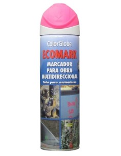 PINTURA MARCAJE OBRA SPRAY FUCSIA 500ML