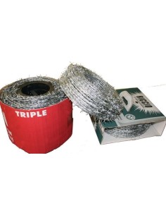 ALAMBRE ESPINO GALVANIZADOALAMBRE 1,70MM 100MT