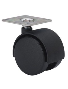 RUEDA DOBLE NEGRA 50KG