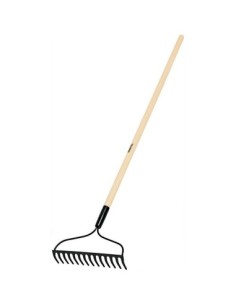 Rastrillo Jardín 14 dientes Pretul con mango