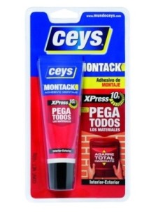 ADHESIVO MONTAJE 100 ML MONTACK E PRESS TUBO CEYS