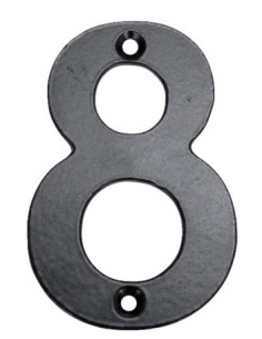 NUMERO SEÑAL ATORN, 100MM '8' FORJADO NE EL ZORRO