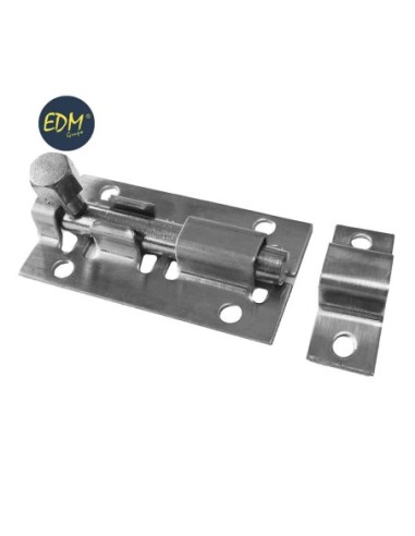 PASADOR CERROJO MODERNO 70MM (3" 0,8MM) CROMADO