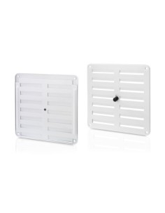 REJILLA ALUMINIO REGULABLE BLANCO 170 170 MM 1261 2G INOFI