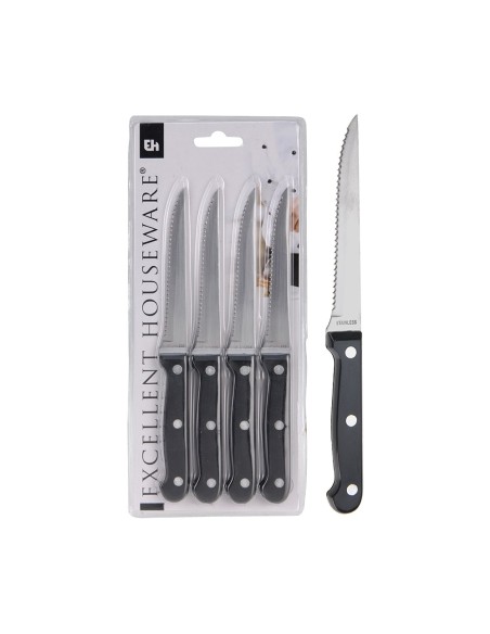 SET DE 4 CUCHILLOS PARA CARNE