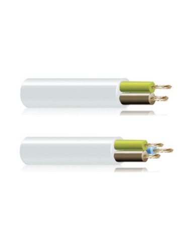 MANGUERA TUBULAR H 05 VV F 3 2,5 BLANCA