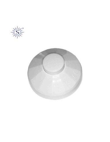 INTERRUPTOR PIE BLANCO