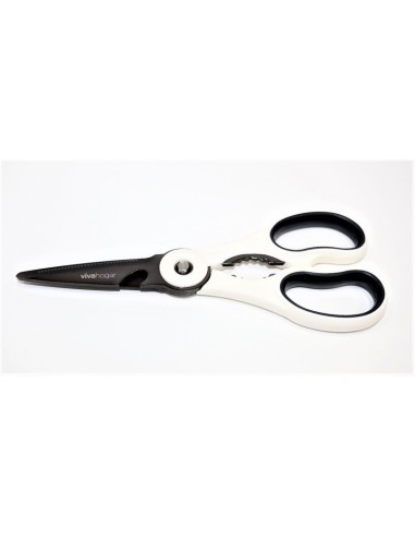 TIJERA COC 21,5CM 3 EN 1 BL-NE INO  VIVAHOGAR