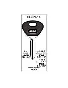 LLAVE CILINDRO EN BRUTO JMA AC NE CABEZA PLAS, SI  1,P