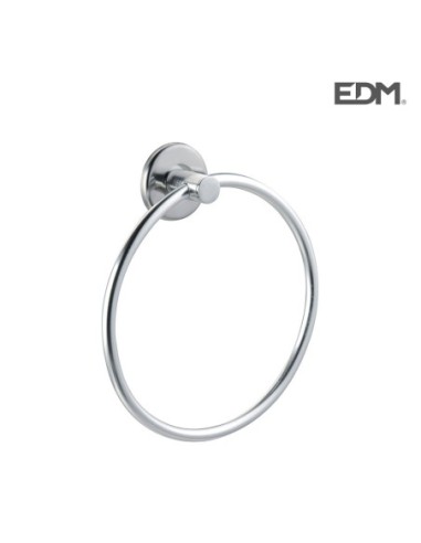 TOALLERO DE ANILLA   CROMADO   (ENVASADO)   EDM