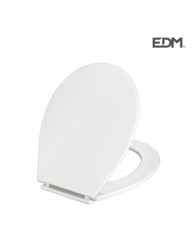 TAPA WC TOP   BLANCA   1390GR   CON TORNILLOS   EDM