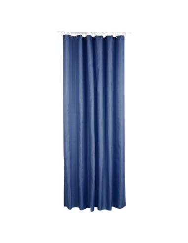 CORTINA PARA BAÑO POLYESTER AZUL MARINO 180 200CM