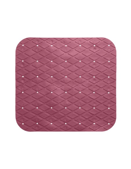 ALFOMBRA DUCHA CUADRADA TERRACOTA 55 55CM