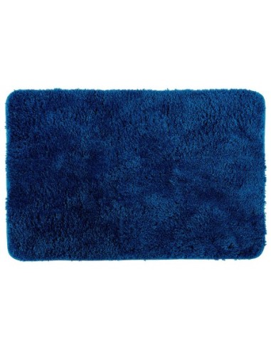 ALFOMBRA PARA BAÑO COLOR AZUL MARINO 60 90CM