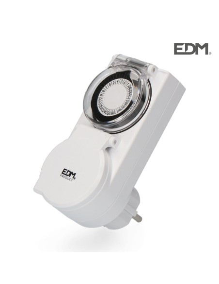 PROGRAMADOR 24 HORAS MECANICO IP44 230V 50HZ 16A  EDM