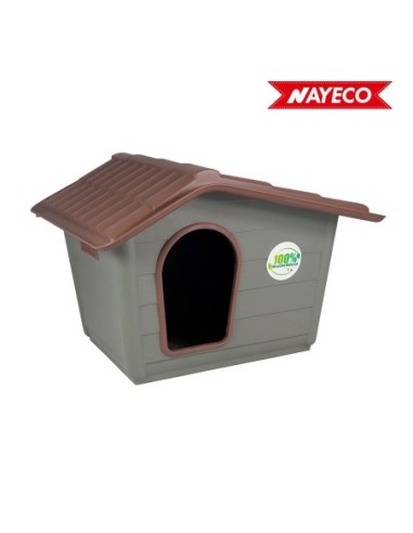 CASETA ECO MINI 100% MATERIAL RECICLADO CON DOBLE REJILLA DE VENTILACIÓN 60 50 4