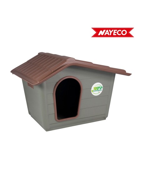 CASETA ECO MINI 100% MATERIAL RECICLADO CON DOBLE REJILLA DE VENTILACIÓN 60 50 4