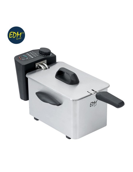 FREIDORA DE ACERO INO IDABLE   1500W   1,5 LITROS   EDM