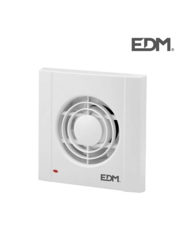E TRACTOR DE AIRE EDM 16W 118MM 180M3 CON TEMPORIZADOR
