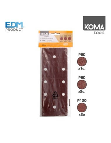 SET 5 LIJAS PARA LIJADORA REF: 08706