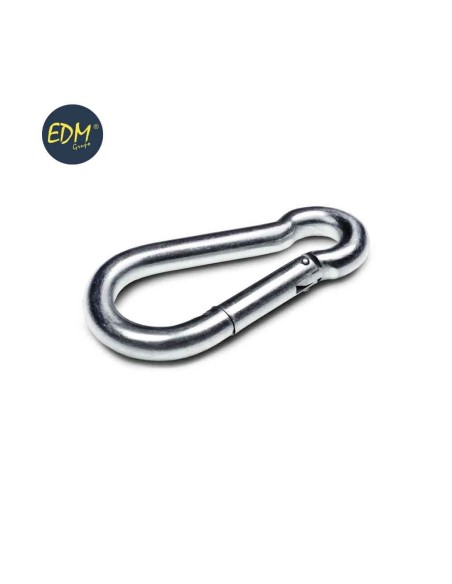 MOSQUETON BOMBERO ZINCADO 5CM Ø5MM