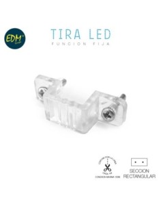 SOPORTE SUJECION PARA TIRA DE LED EDM