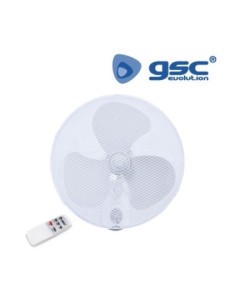 Ventilador de pared 43cm 45W con mando a distancia